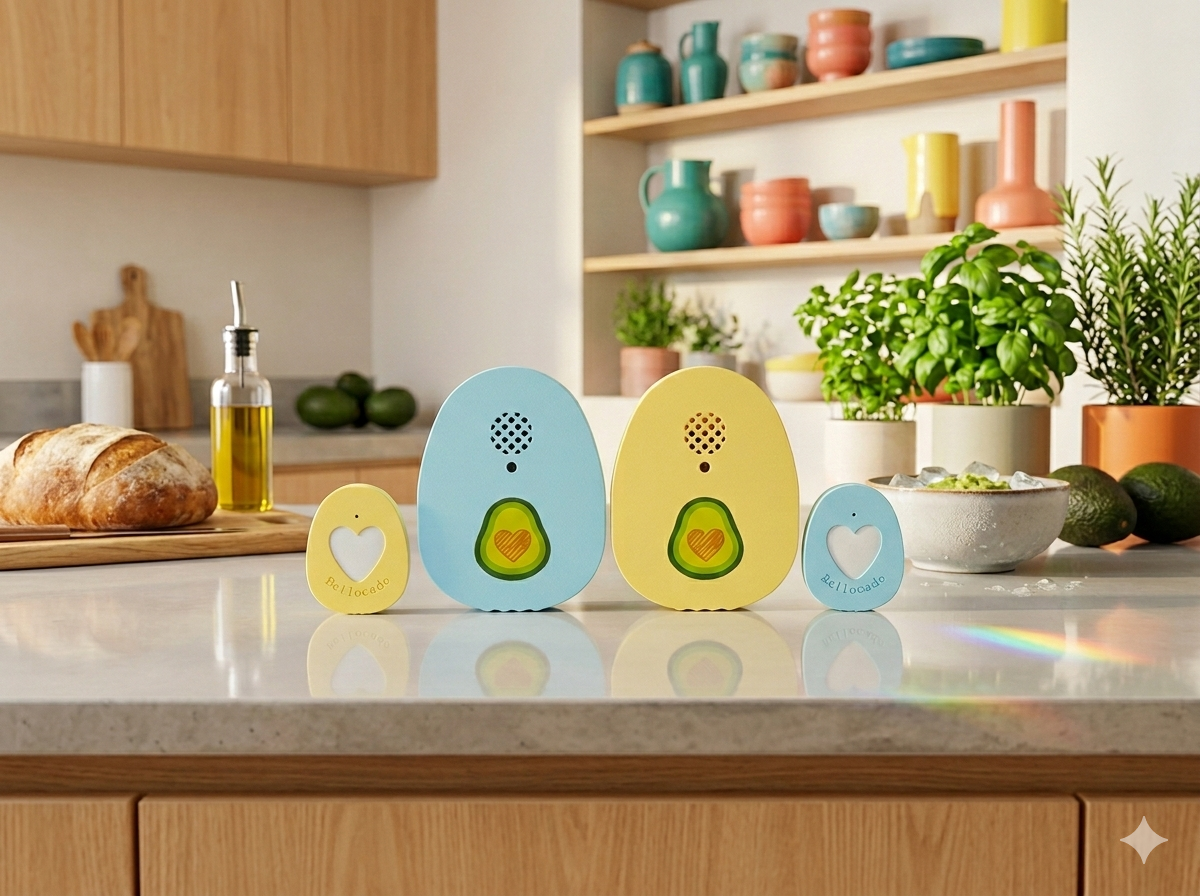 Bellocado products in home setting